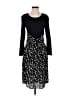 Thakoon Print Black Casual Dress Size 4 - photo 1