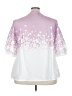 Flycurvy Purple 3/4 Sleeve Blouse Size 4X - photo 2