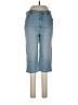Gloria Vanderbilt Hearts Blue Jeans Size 10 - photo 1