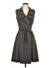Sandra Darren Gray Trenchcoat Size 10 - photo 1