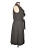 Sandra Darren Gray Trenchcoat Size 10 - photo 4