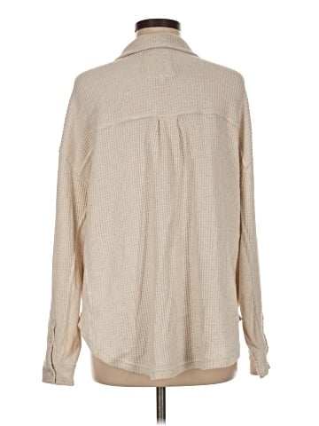Aerie Long Sleeve Blouse (view 2)