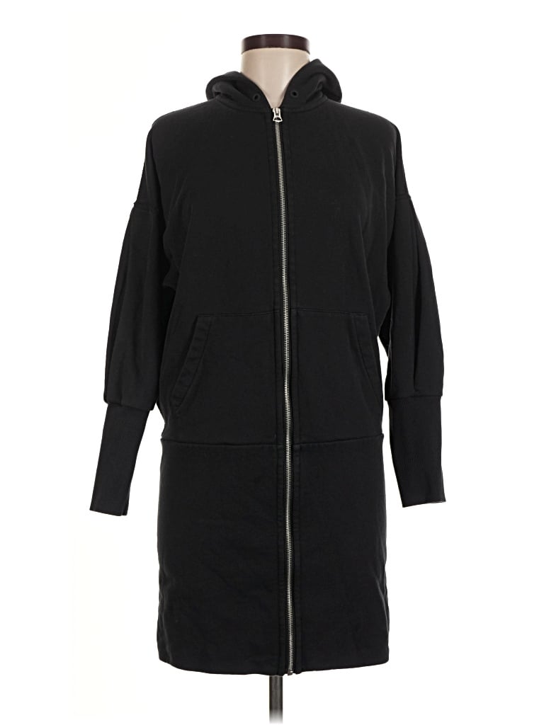 Pre-owned Rag & Bone Zip Up Hoodie In Black