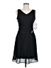 Alyn Paige 100% Polyester Solid Black Cocktail Dress Size 7 - 8 - photo 1