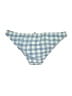 J.Crew Checkered-gingham Blue Swimsuit Bottoms Size M (estimated) - photo 2