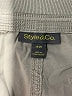 Style&Co Tan Cargo Pants Size 16 - photo 7