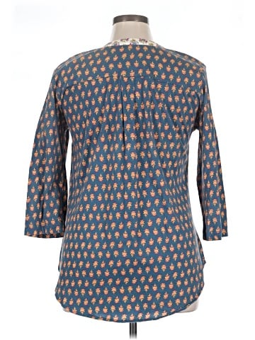 Maeve by Anthropologie 3/4 Sleeve Blouse (view 2)