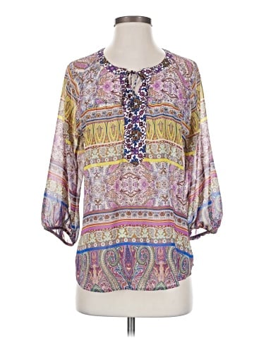 Figueroa & Flower 3/4 Sleeve Blouse (view 1)