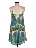 Collective Concepts Tie-dye Blue Cocktail Dress Size M - photo 2