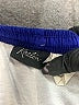Kaelin 100% Polyester Solid Blue Track Pants Size L - photo 4