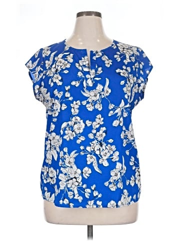 Adrienne Vittadini Short Sleeve Blouse (view 1)