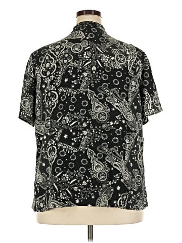 Cj Banks Short Sleeve Blouse (view 2)