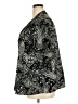 Cj Banks 100% Polyester Paisley Black Short Sleeve Blouse Size 3X - photo 5