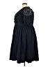 Nemidor 100% Polyester Blue Cocktail Dress Size 24 - photo 5
