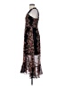 Maurices 100% Polyester Floral Black Cocktail Dress Size S - photo 5