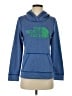 The North Face 100% Polyester Blue Pullover Hoodie Size S - photo 1