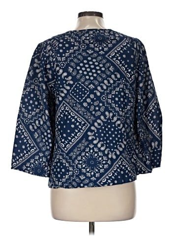 Old Navy 3/4 Sleeve Blouse (view 2)