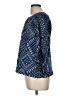Old Navy Blue 3/4 Sleeve Blouse Size M - photo 5