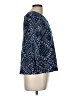 Old Navy Blue 3/4 Sleeve Blouse Size M - photo 4