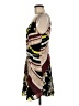 Rory Beca 100% Silk Print Brown Cocktail Dress Size M - photo 5