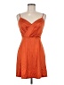 L'Agence Orange Cocktail Dress Size Med (2) - photo 1