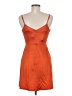 L'Agence Orange Cocktail Dress Size Med (2) - photo 2