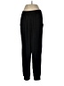 Bobi Solid Black Casual Pants Size L - photo 1