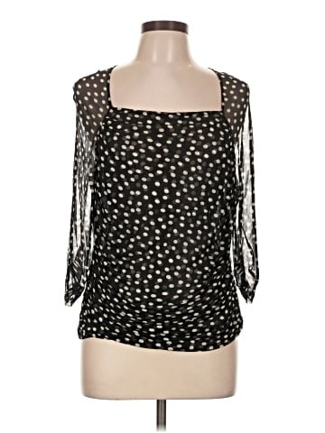 Lynn Ritchie 3/4 Sleeve Silk Top (view 1)