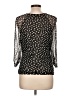 Lynn Ritchie 100% Silk Black 3/4 Sleeve Silk Top Size L - photo 2