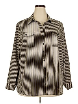 Ny Collection Long Sleeve Blouse