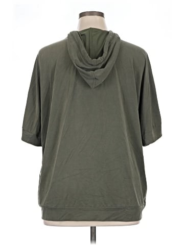 Zenergy by Chico's Zip Up Hoodie (view 2)