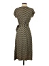 Max Studio Print Brown Casual Dress Size S - photo 2