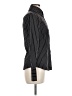 Express Design Studio Stripes Black Long Sleeve Blouse Size 6 - photo 4