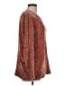 Orvis 100% Polyester Metallic Red Brown Pullover Sweater Size L - photo 4