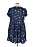 ModCloth 100% Polyester Blue Casual Dress Size 28 waist - photo 2