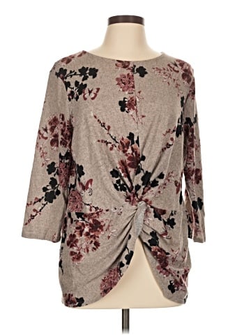 Valerie Stevens 3/4 Sleeve Top (view 1)