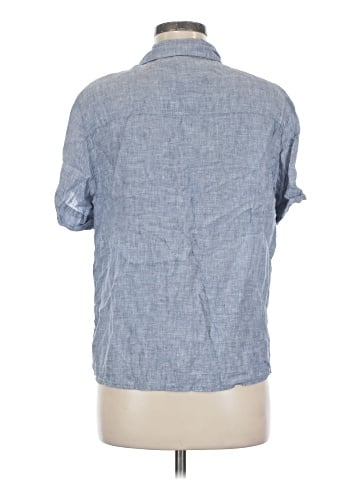 Nicole Miller New York Short Sleeve Button-Down Shirt (view 2)