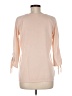 Garnet Hill 100% Cashmere Pink Cashmere Pullover Sweater Size M - photo 2