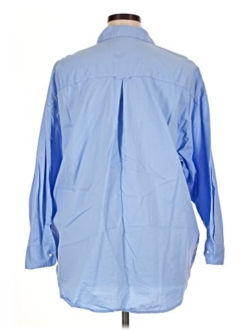 Old Navy 3/4 Sleeve Button-Down Shirt (view 2)