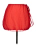 Shein Solid Red Casual Skirt Size M - photo 1