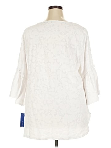 Apt. 9 3/4 Sleeve Blouse (view 2)