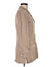 Liz Claiborne 100% Silk Tan Trenchcoat Size 6 - photo 4