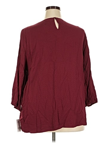 Croft & Barrow 3/4 Sleeve Top (view 2)