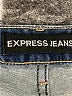 Express Jeans Stars Blue Denim Shorts Size 8 - photo 3
