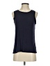 Halogen Blue Sleeveless T-Shirt Size S - photo 1