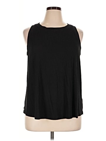 Time and Tru Sleeveless T-Shirt (view 1)
