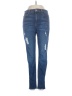 Current/Elliott Hearts Blue Jeans Size 26 waist - photo 1