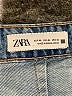 Zara 100% Cotton Blue Skort Size XL - photo 3