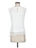 Rebecca Taylor 100% Rayon White Sleeveless Blouse Size 4 - photo 1