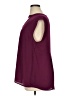 DR2 100% Polyester Burgundy Sleeveless Blouse Size XL - photo 5